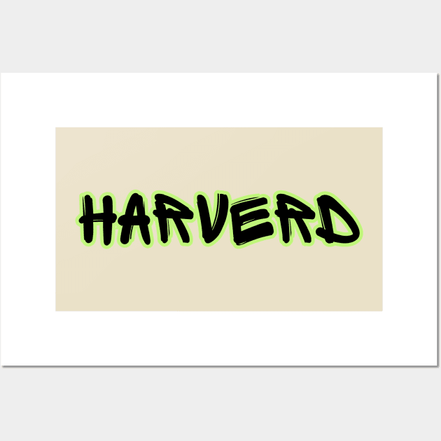 Harverd Wall Art by LetsGetInspired